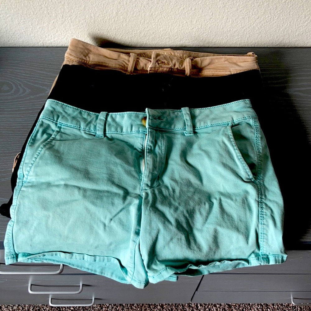 American eagle outfitters super stretch midi shorts
